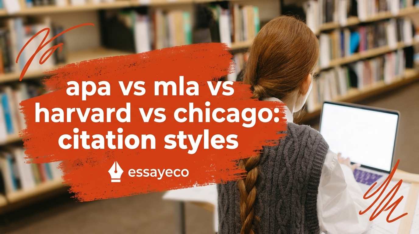 APA vs MLA vs Harvard vs Chicago: Citation Styles Compared