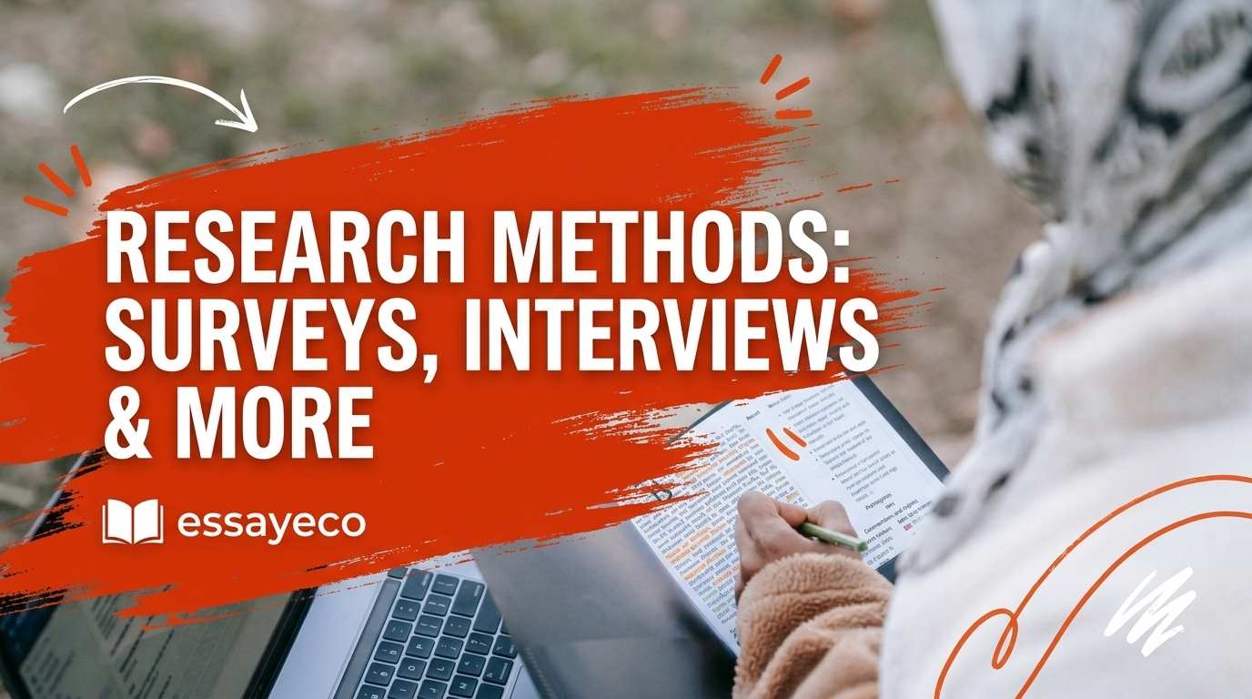 Research Methods: Surveys, Interviews, Focus Groups and Observation